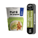 Caja Puré para Uno con Ciboullete en Vaso con Trocitos de Pollo 49g