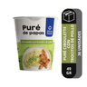 Caja Puré para Uno con Ciboullete en Vaso con Trocitos de Pollo 49g