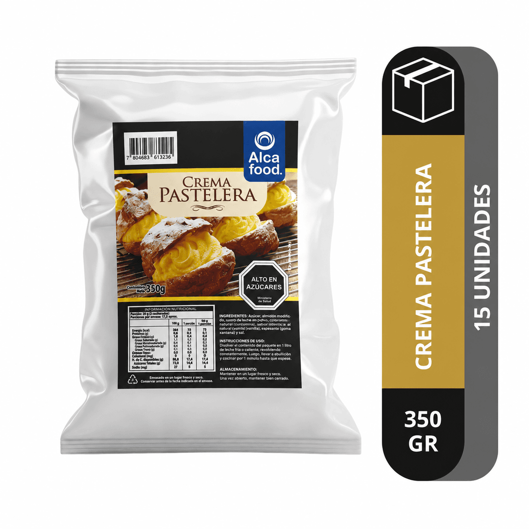 Caja Crema Pastelera 350 g