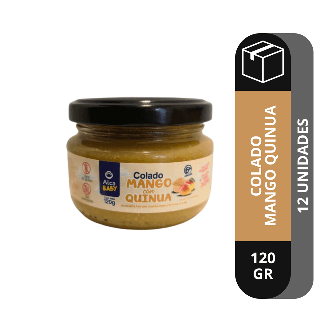 Caja Compota Mango con Quinua 120 g