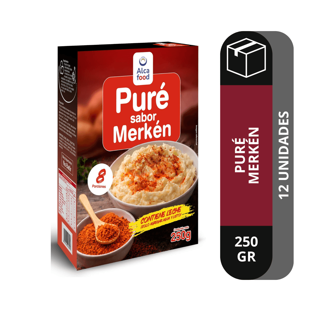 Caja Puré Merken en Estuche de 250 g
