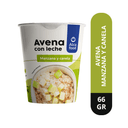 Avena  Instantánea Para Uno con Leche y  Manzanas 66g