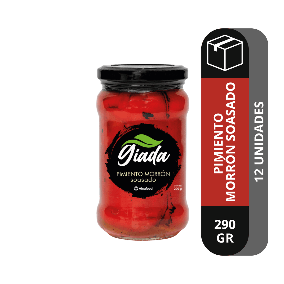 Caja Pimiento Morrón Soasado 290g