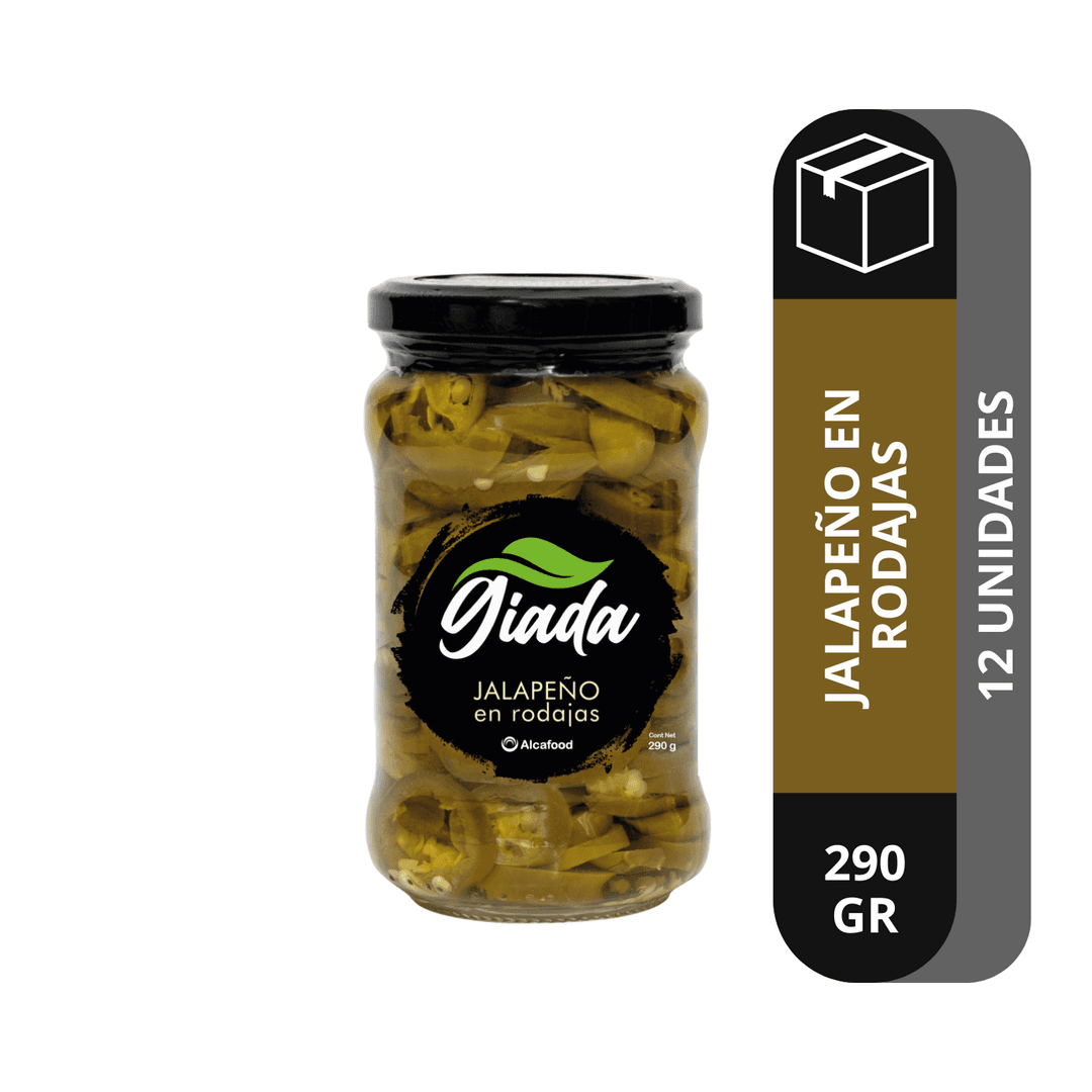Caja Jalapeños en Rodajas 290g