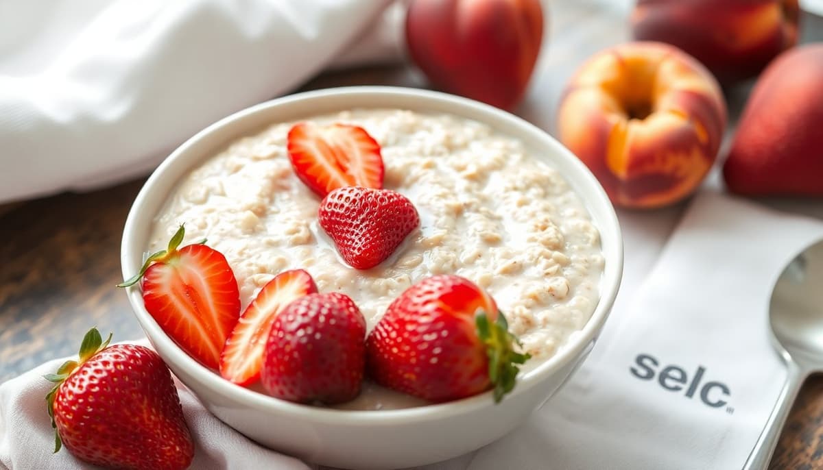 Avena Caliente con Frutas de Temporada