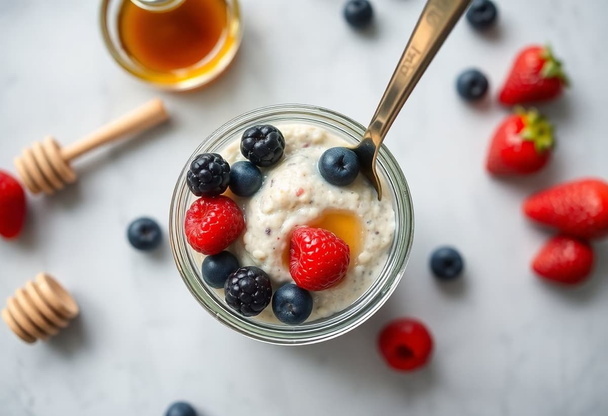 Avena Overnight con Fruta
