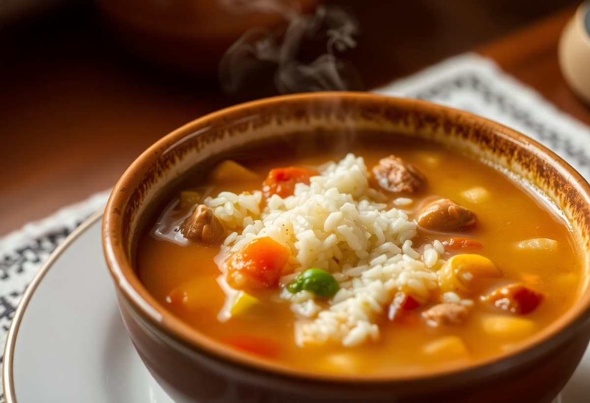 Cazuela Para Uno con Arroz