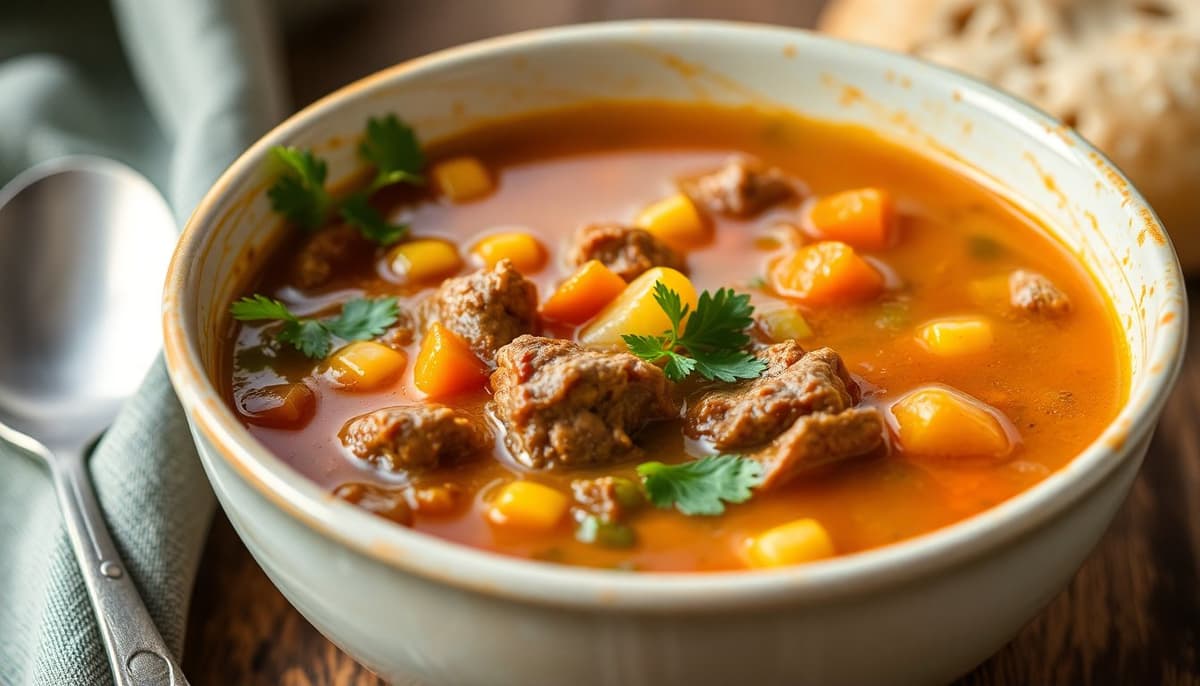 Cazuela de Vacuno Casera Rapida