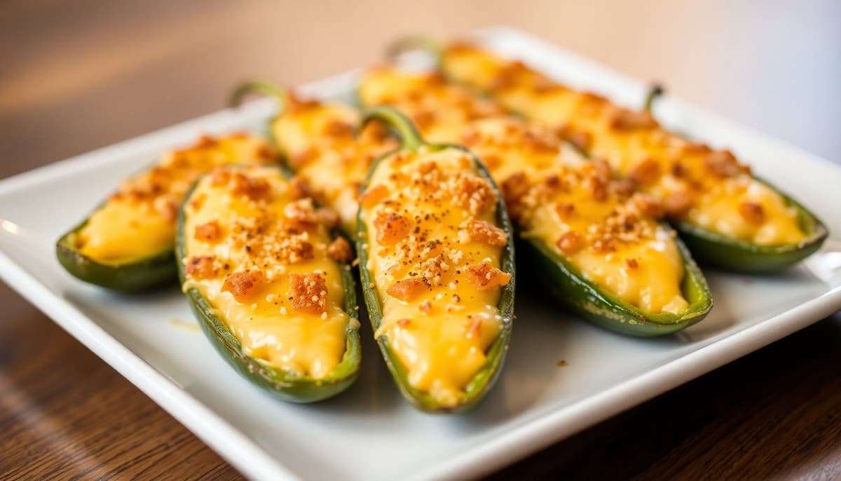 Jalapenos Rellenos con Queso Crema