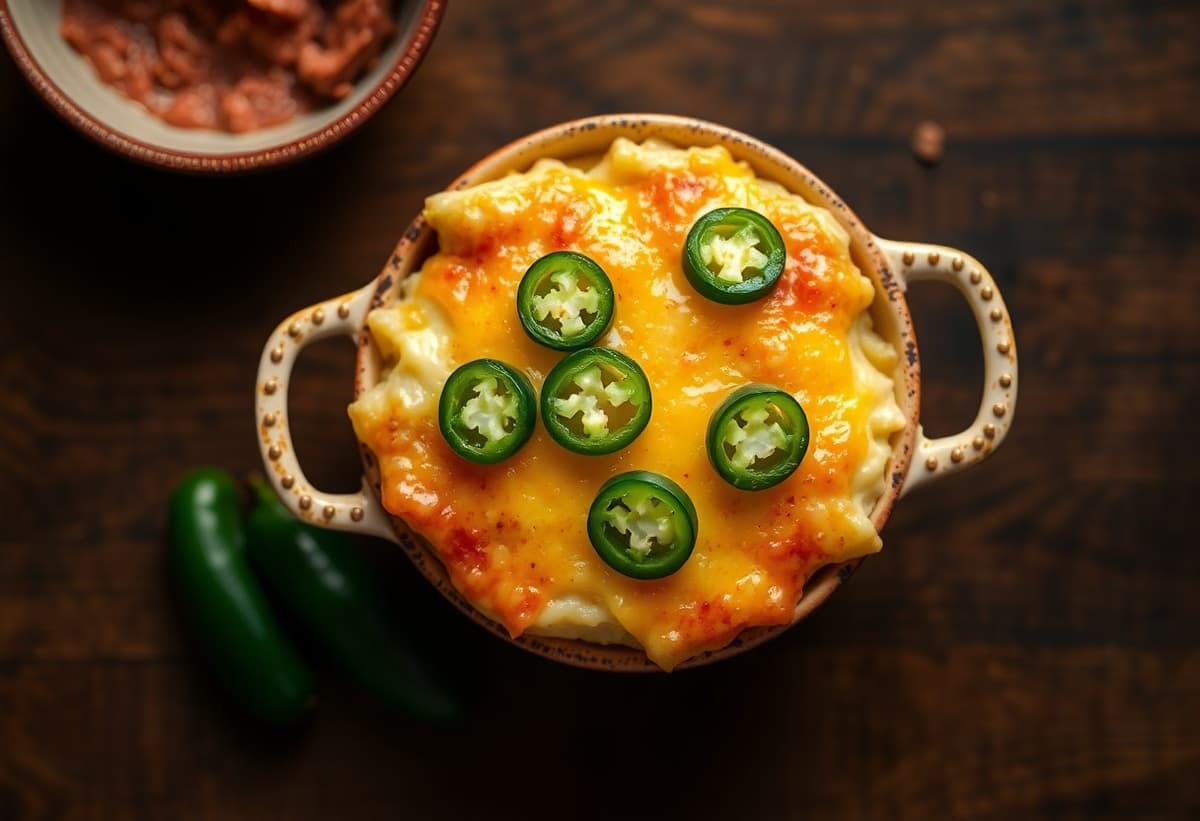 Papas Gratinadas con Jalapeños