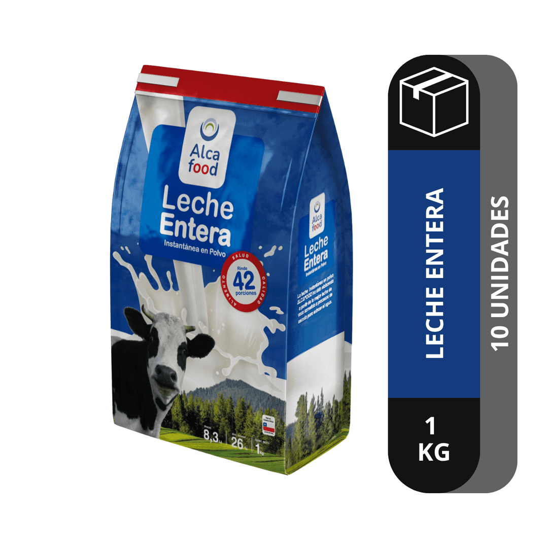 Caja Leche Entera 26% 1 kg