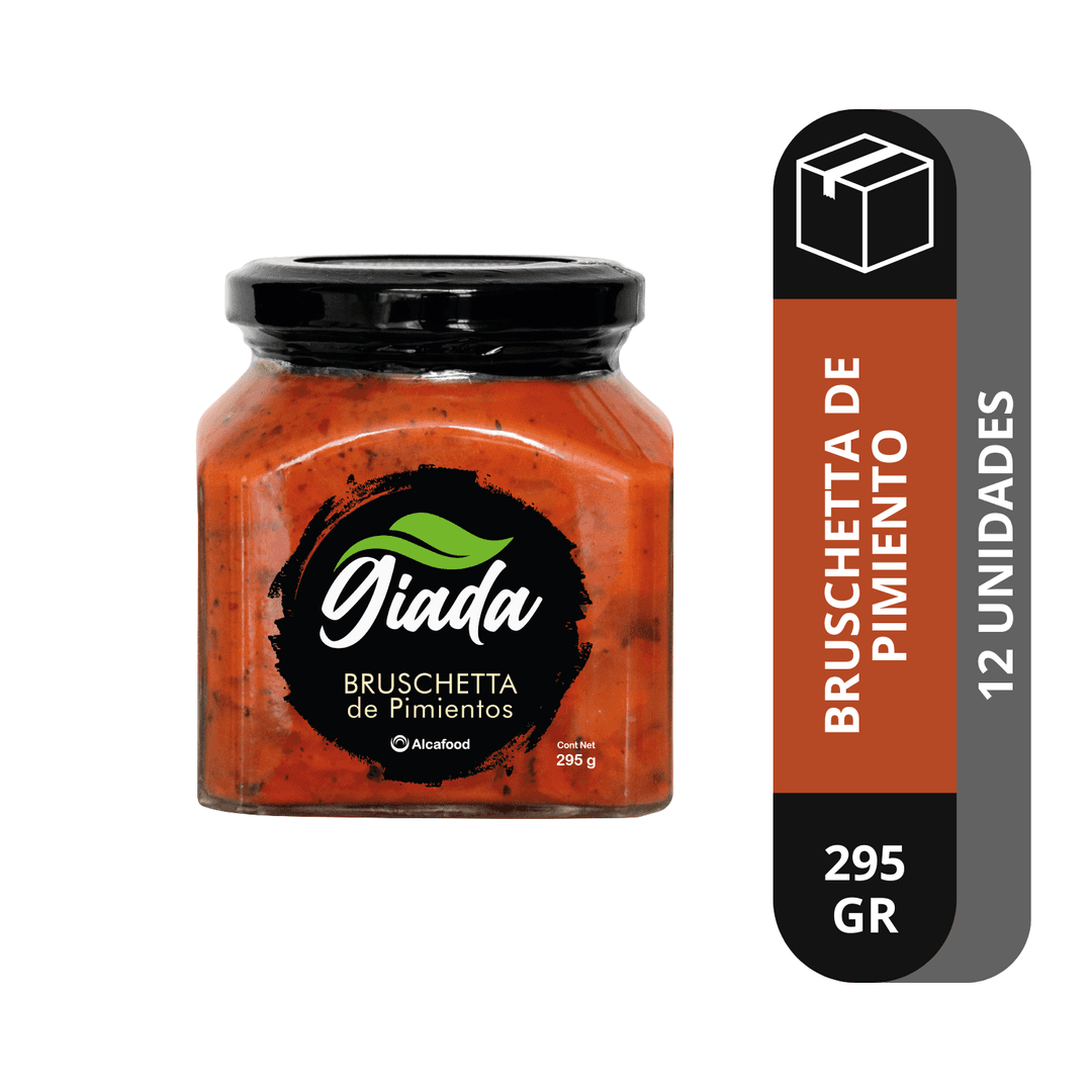 Caja Bruschetta de Pimientos 295 g