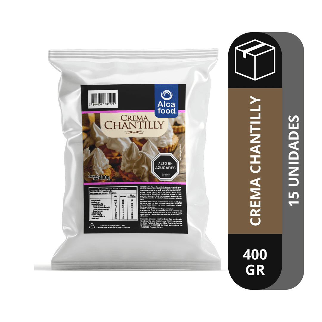 Caja Crema Chantilly 400 g