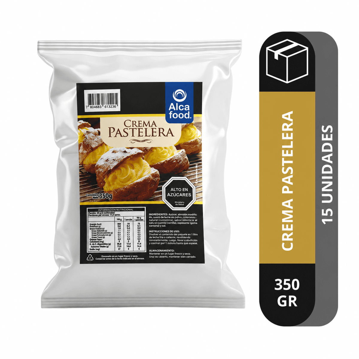Caja Crema Pastelera 350 g