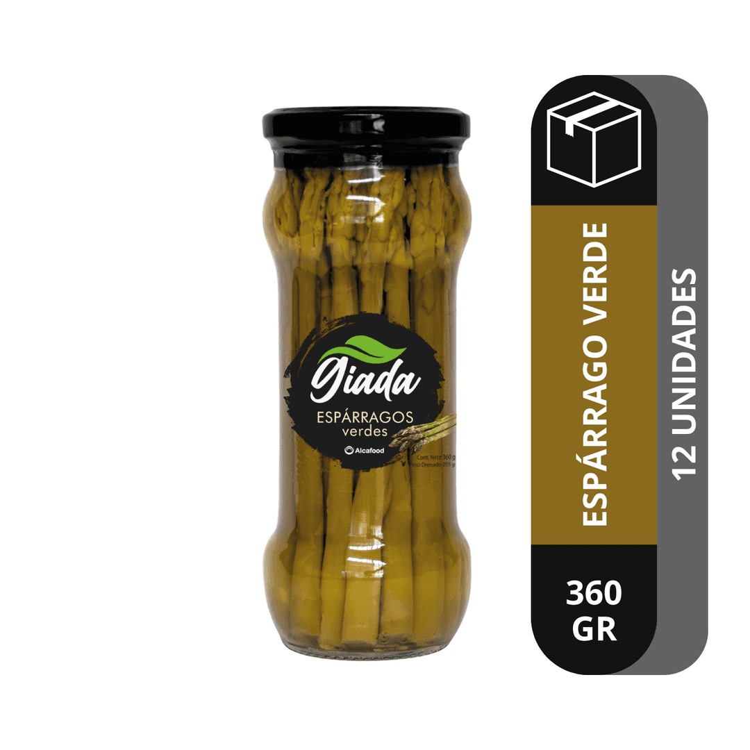 Caja Espárragos Verdes 360 g
