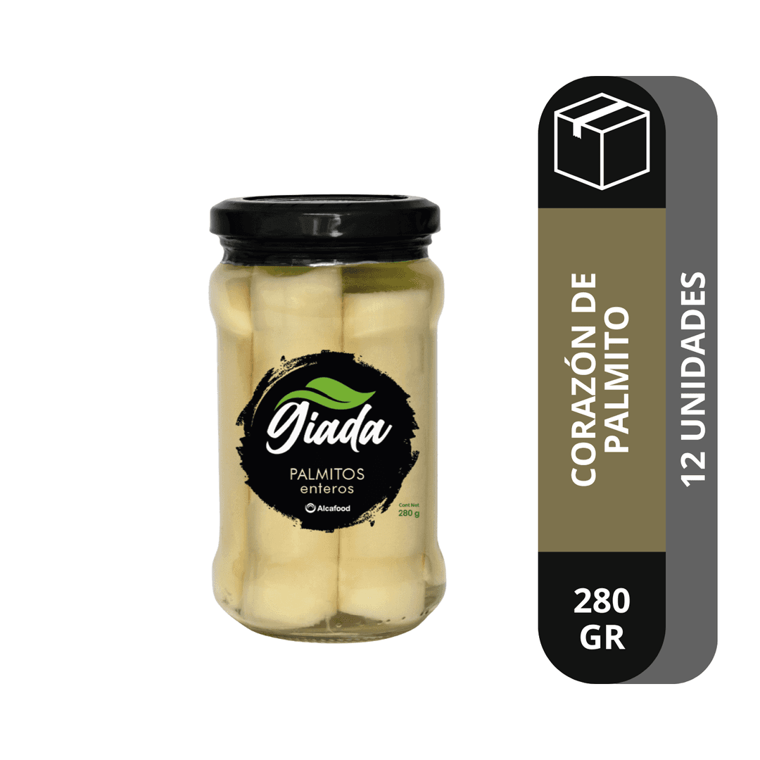 Caja Palmitos Enteros 280g