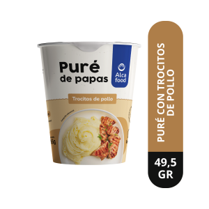 Puré para Uno Tradicional en Vaso con Trocitos de Pollo 49,5g