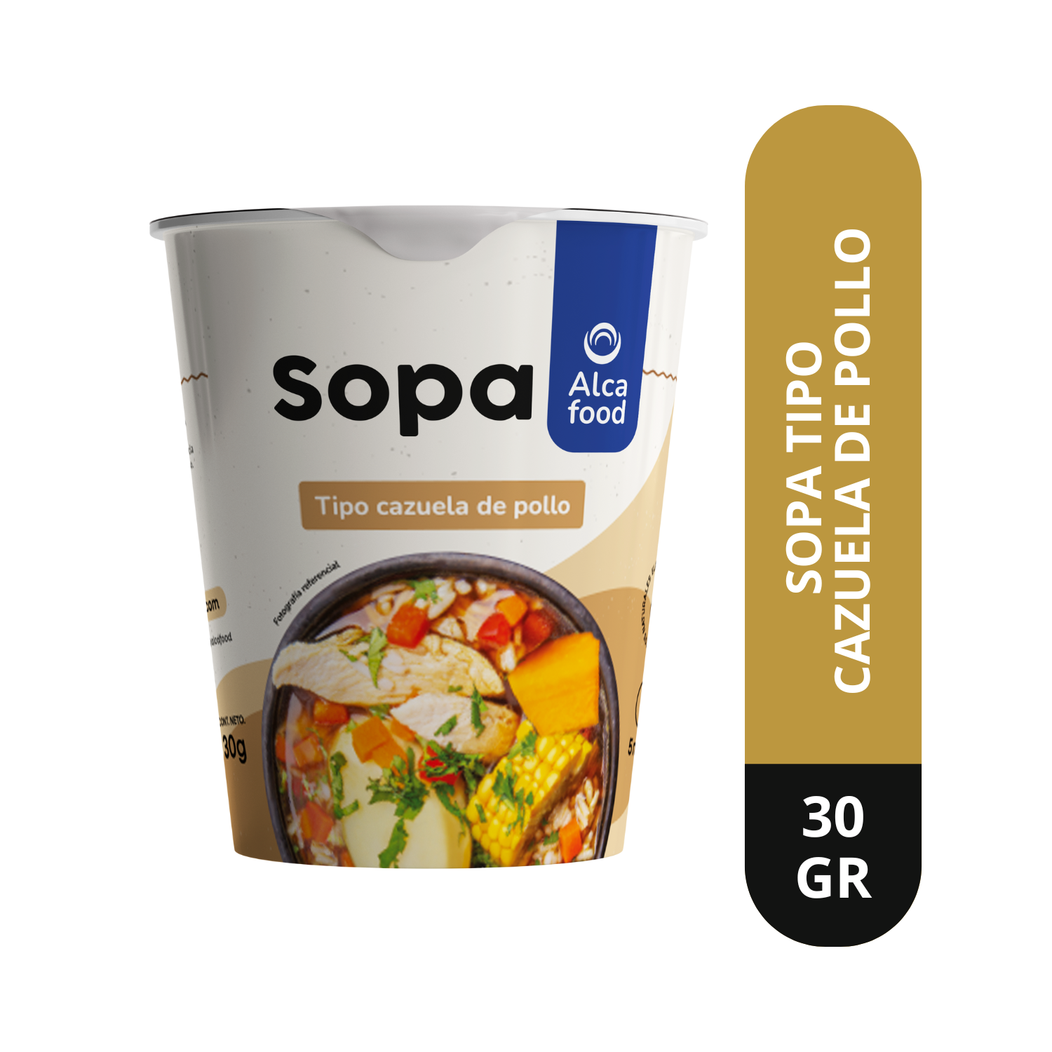 Sopa Cazuela Pollo 30 Gr - Unitario