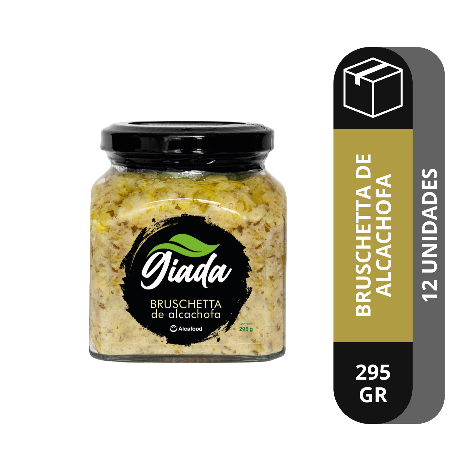 Bruschetta de Alcachofa 295 Gr Caja